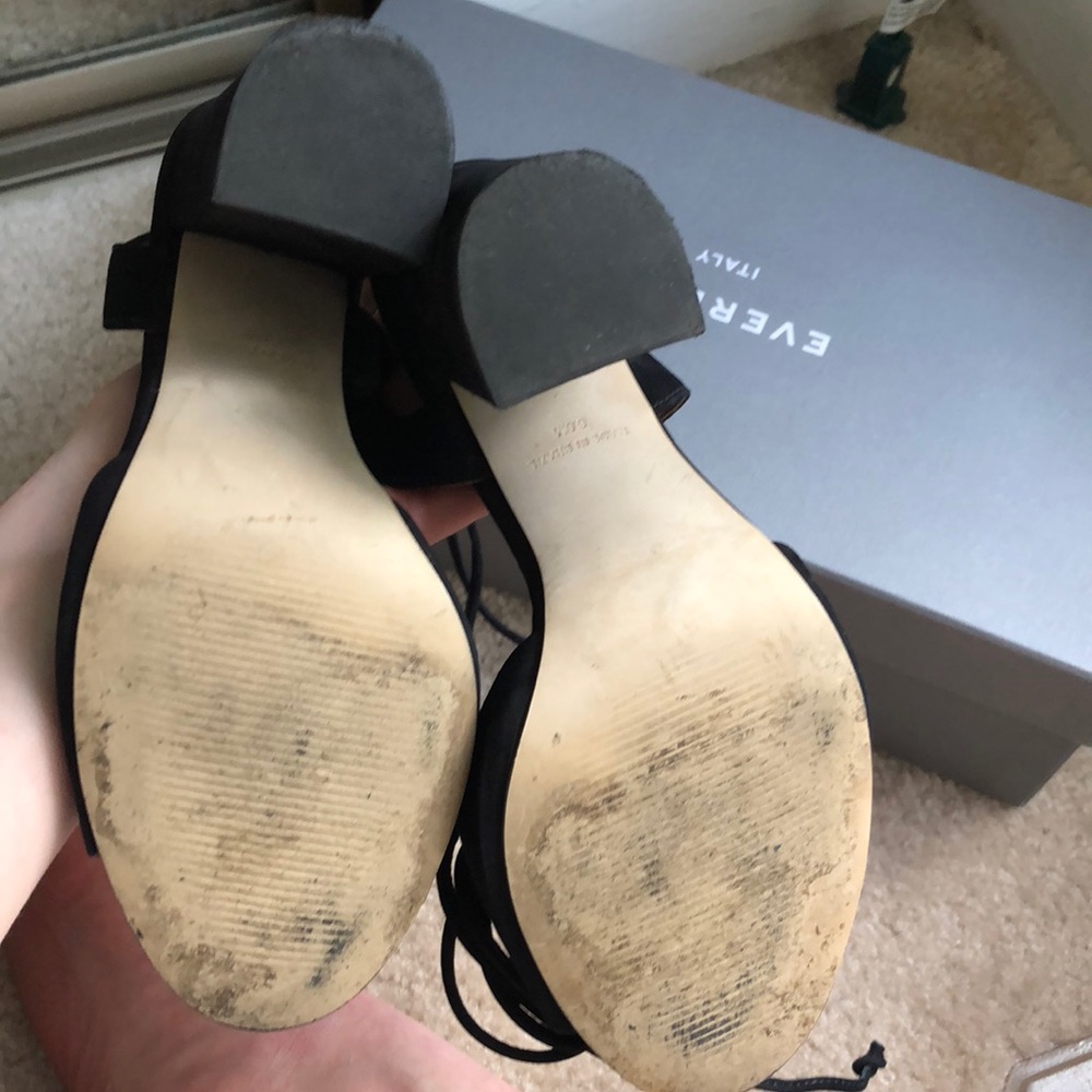 Steve Madden Black Block Wrap Heel - image 5